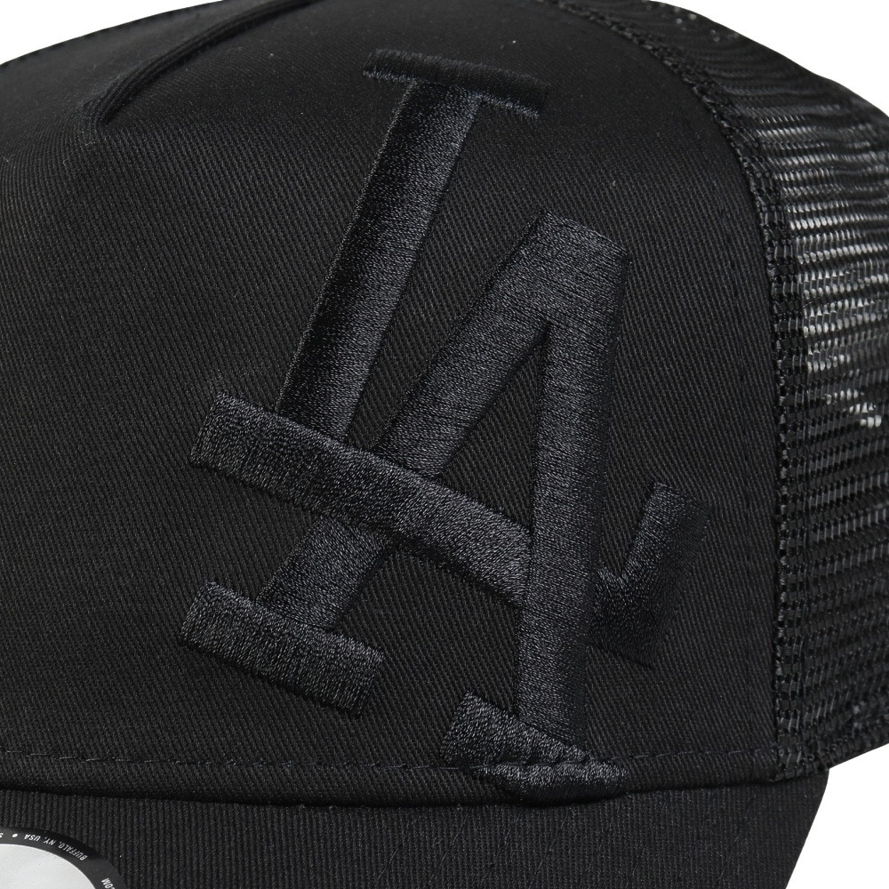 ニューエラ（NEW ERA）（メンズ）メッシュキャップ AFTR ロサンゼルス・ドジャース LA BLACK 14750949