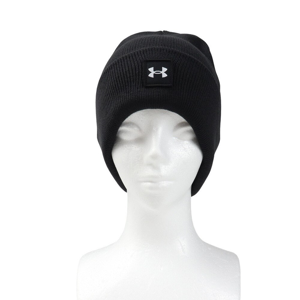 アンダーアーマー（UNDER ARMOUR）（メンズ）ニット帽 ハーフタイム ビーニー 1373155 001 防寒
