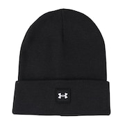 アンダーアーマー（UNDER ARMOUR）（メンズ）ニット帽 ハーフタイム ビーニー 1373155 001 防寒