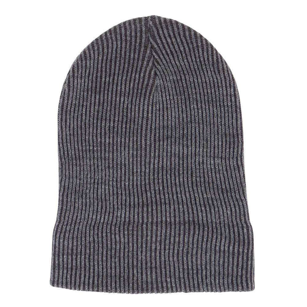 デサント（DESCENTE）（メンズ）ニット帽 リブニットキャップ DMAWJC71 GY 防寒 フリーサイズ グレー