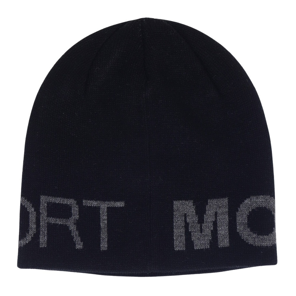 デサント（DESCENTE）（メンズ）ニット帽 ジャガードニットキャップ DMAWJC72 BK 防寒 フリーサイズ 黒