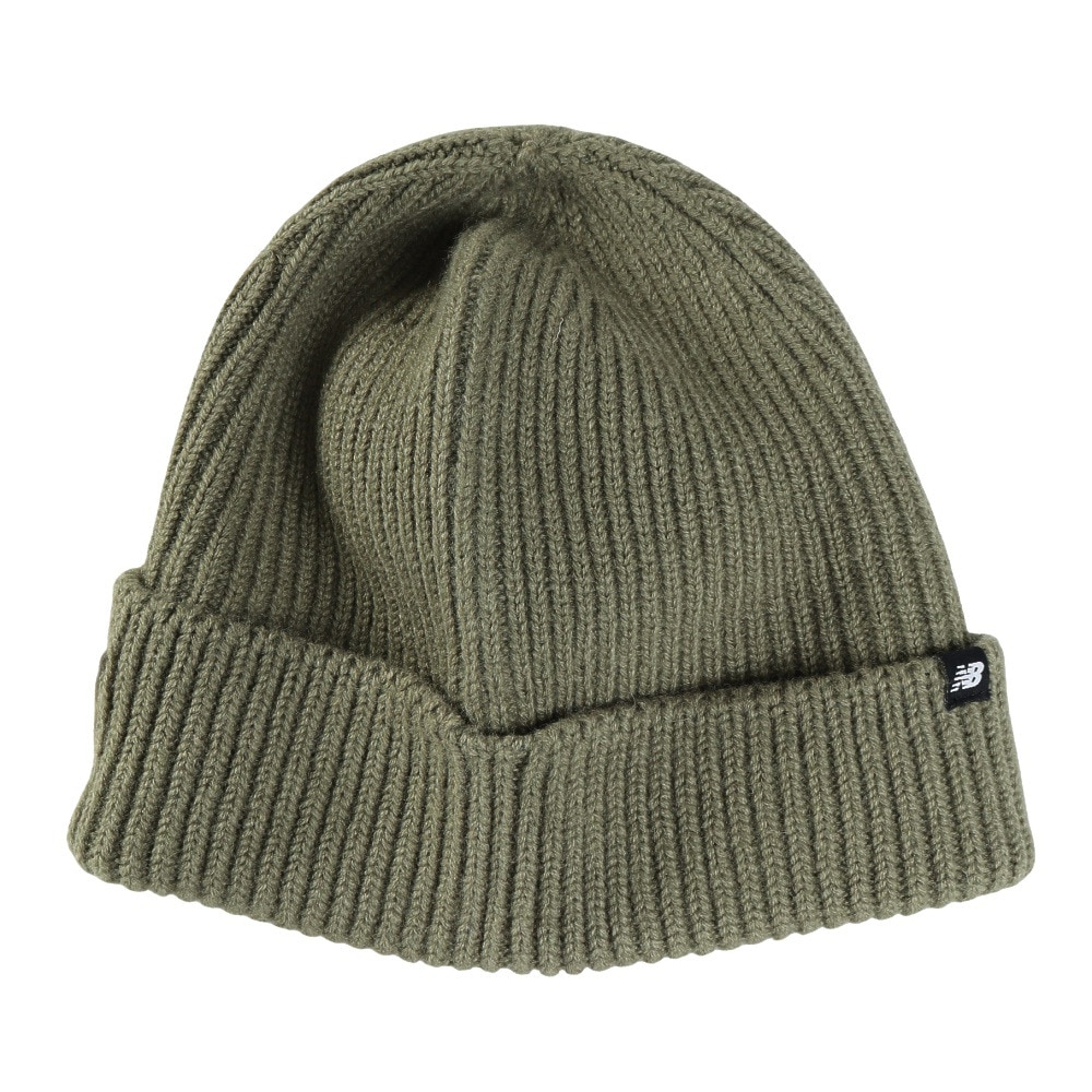 ニューバランス（new balance）（メンズ、レディース）帽子 Winter ウォッチマン ブロック N ビーニー LAH33003DEK オリーブ フリーサイズ 保温
