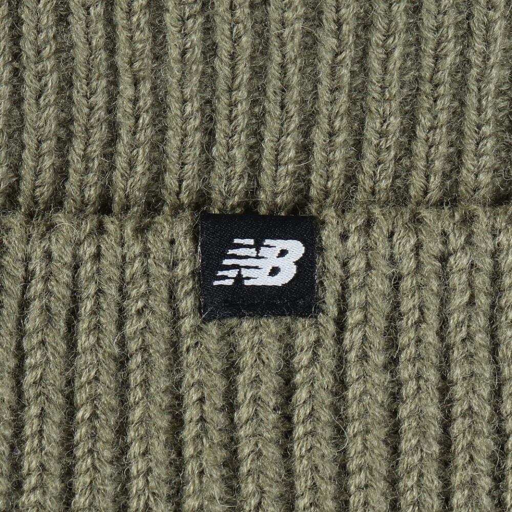 ニューバランス（new balance）（メンズ、レディース）帽子 Winter ウォッチマン ブロック N ビーニー LAH33003DEK オリーブ フリーサイズ 保温