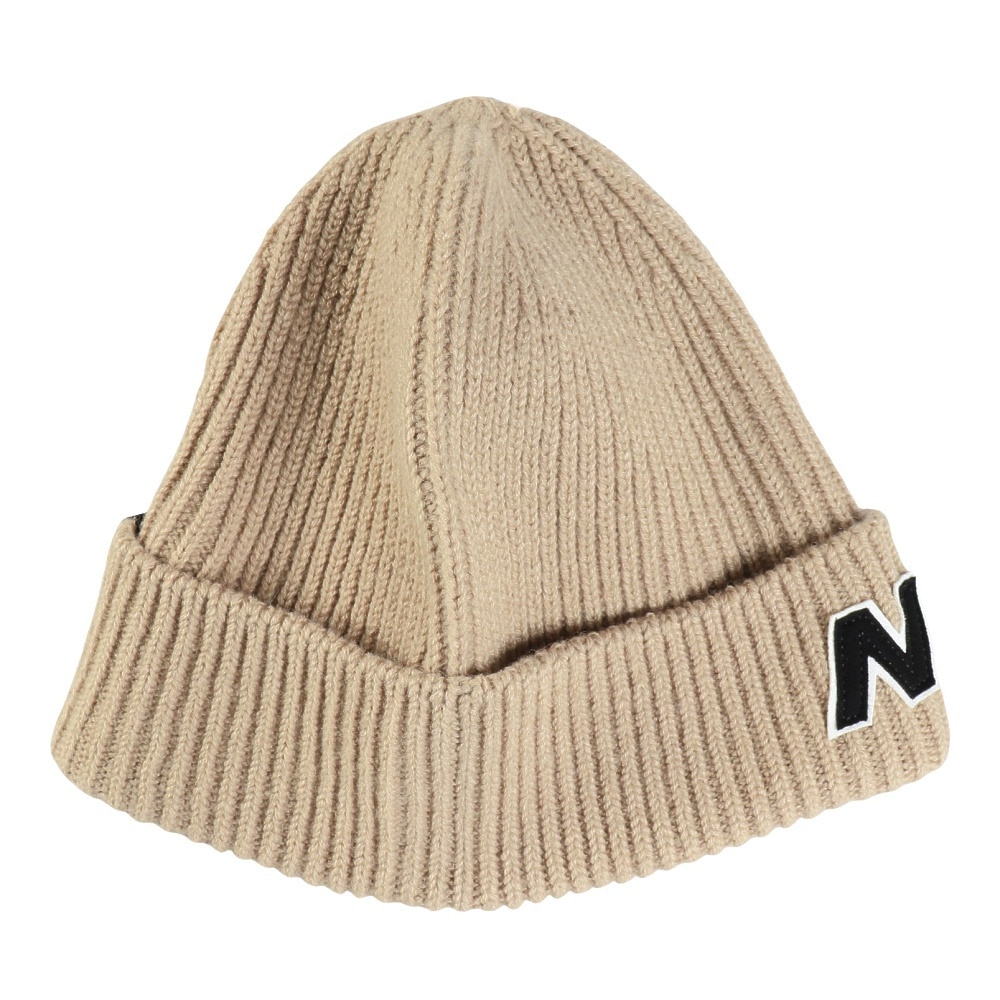 ニューバランス（new balance）（メンズ、レディース）帽子 Winter ウォッチマン ブロック N ビーニー LAH33003SOT 茶色 フリーサイズ 保温