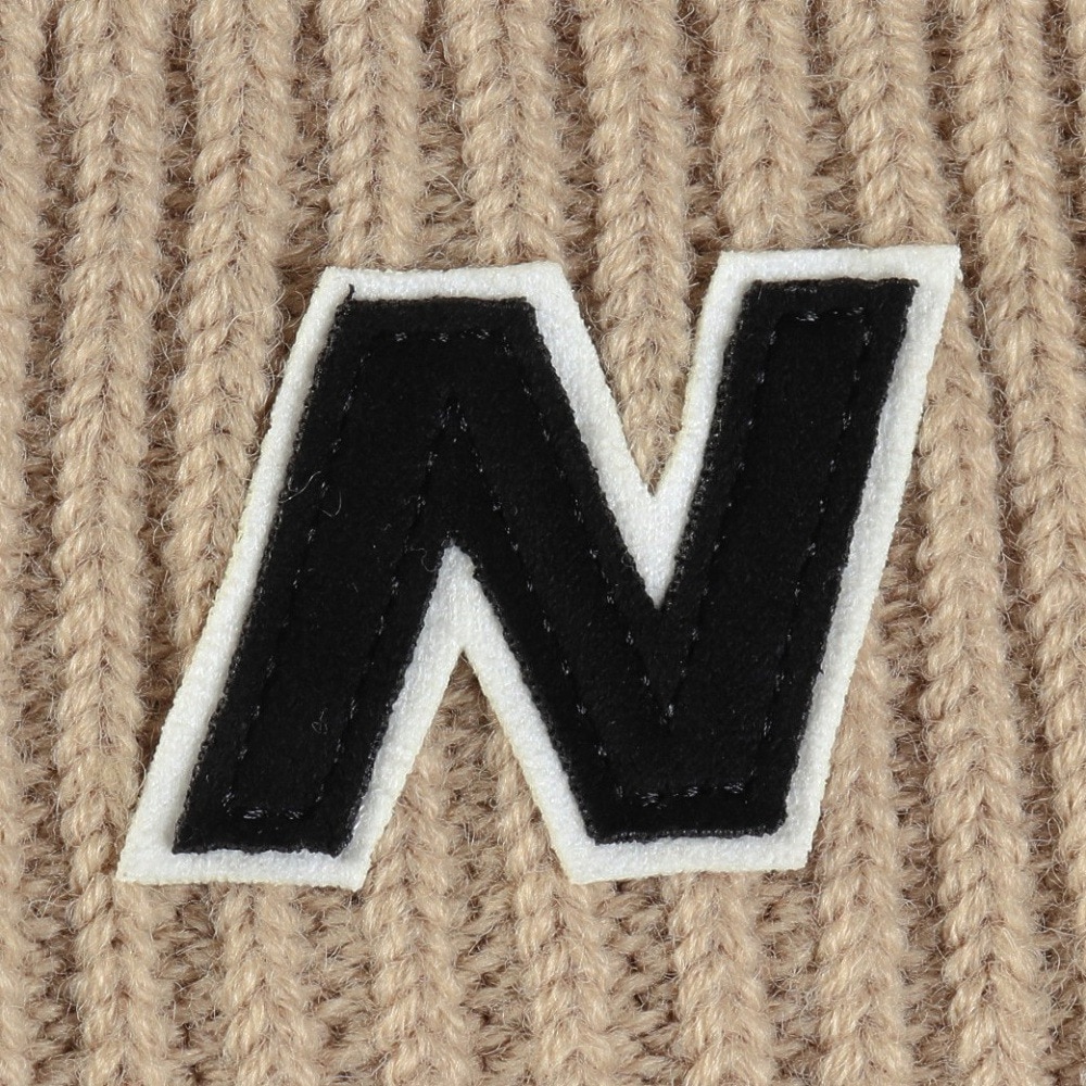 ニューバランス（new balance）（メンズ、レディース）帽子 Winter ウォッチマン ブロック N ビーニー LAH33003SOT 茶色 フリーサイズ 保温