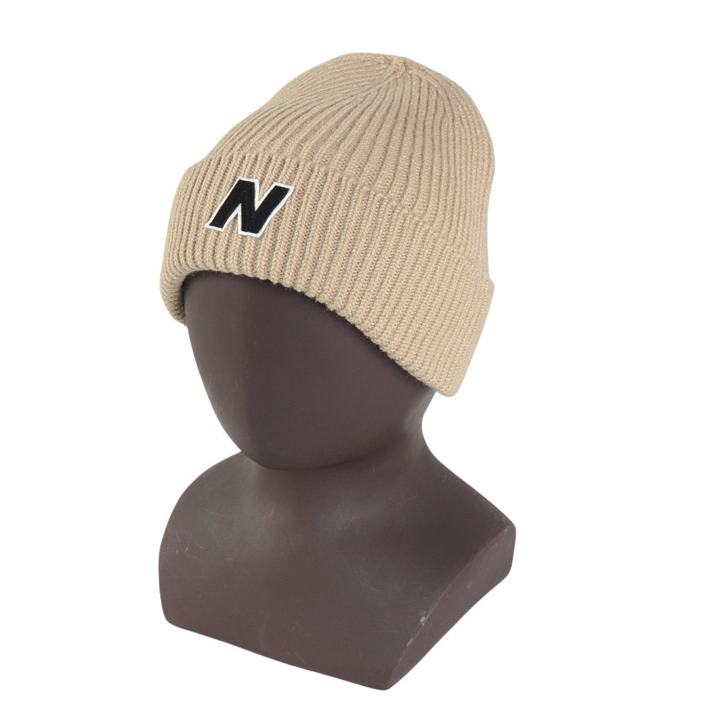 ニューバランス（new balance）（メンズ、レディース）帽子 Winter ウォッチマン ブロック N ビーニー LAH33003SOT 茶色 フリーサイズ 保温