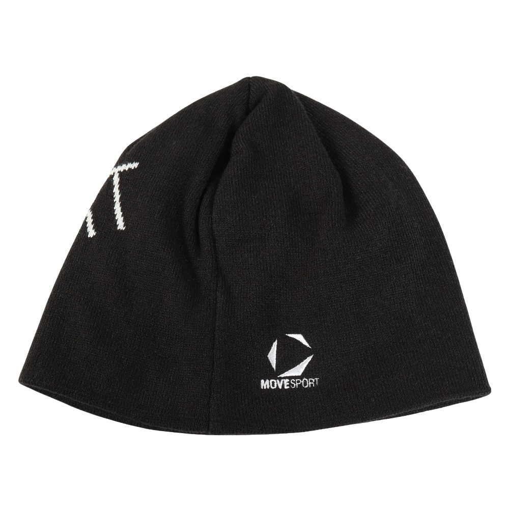 デサント（DESCENTE）（メンズ、レディース）ニットキャップ ロゴジャカードビーニー ST5FCP40U BK00