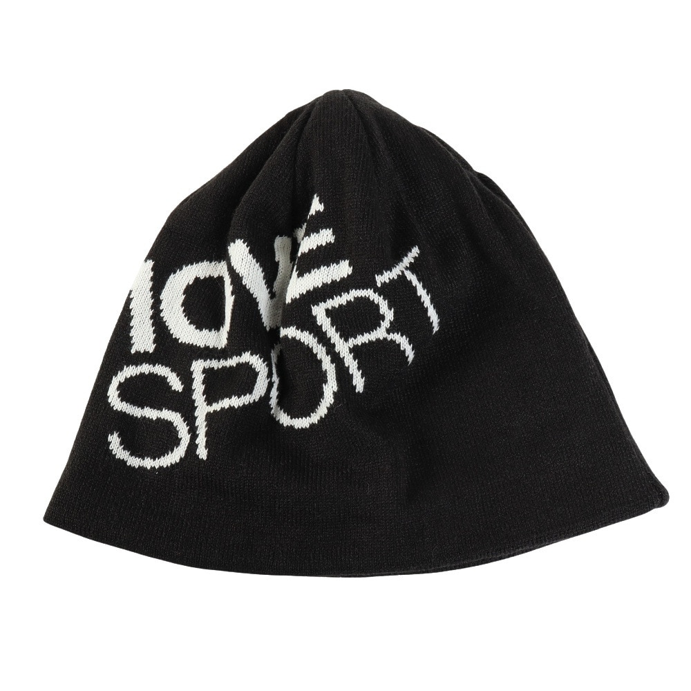 デサント（DESCENTE）（メンズ、レディース）ニットキャップ ロゴジャカードビーニー ST5FCP40U BK00