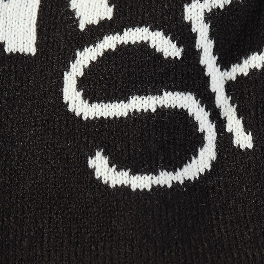 デサント（DESCENTE）（メンズ、レディース）ニットキャップ ロゴジャカードビーニー ST5FCP40U BK00