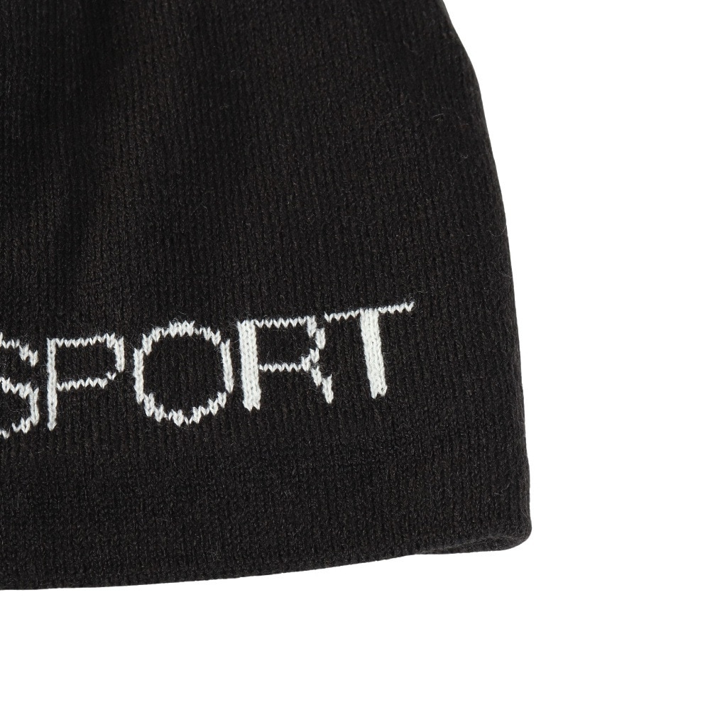 デサント（DESCENTE）（メンズ、レディース）HEATNAVI リブニットキャップ ST5FCP41U BK00