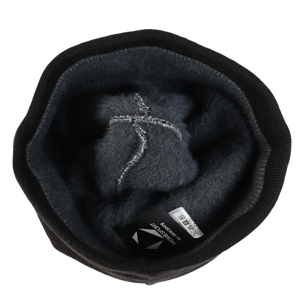 デサント（DESCENTE）（メンズ、レディース）HEATNAVI リブニットキャップ ST5FCP41U BK00