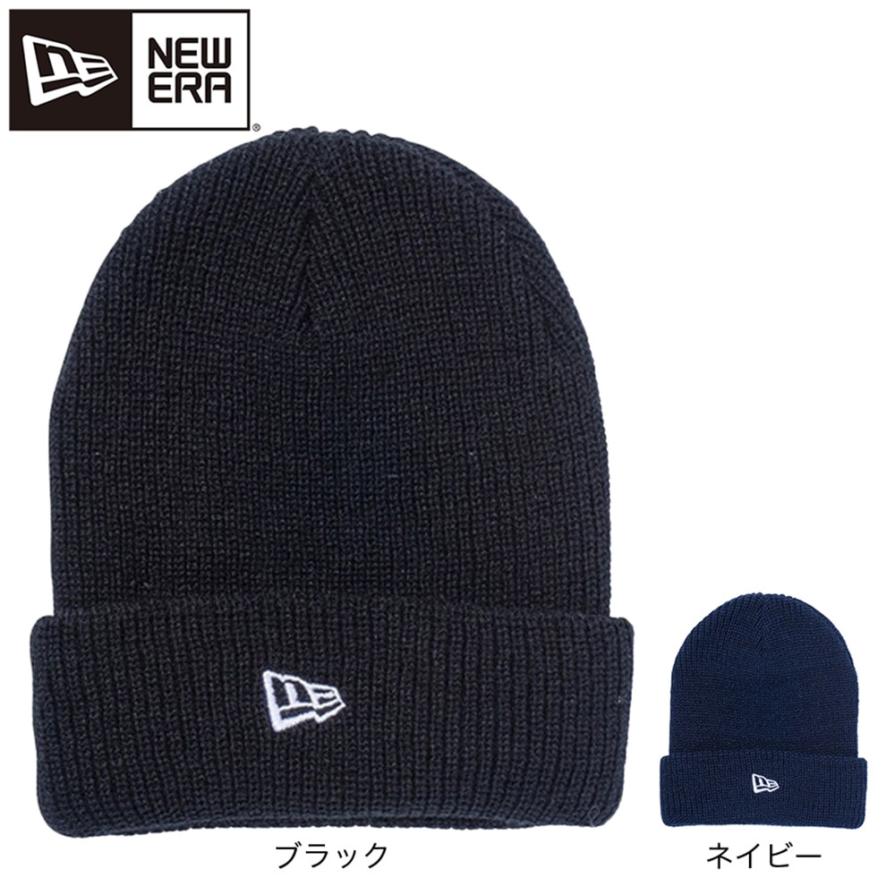 ニューエラ（NEW ERA）（メンズ）ニット帽 SOFT CUFF KNIT SOLID ビーニー ニット帽 防寒
