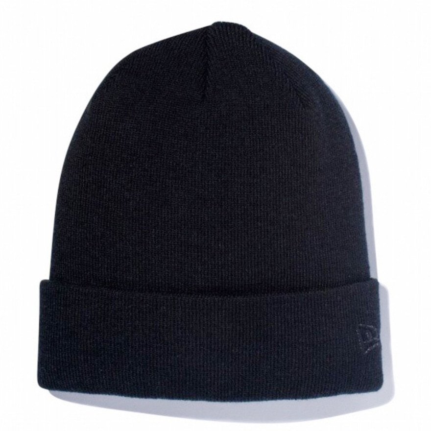 ニューエラ（NEW ERA）（メンズ）ニット帽 ベーシック カフニット カスタムフラッグカラーニットキャップ 11781305 ビーニー 黒 フリーサイズ