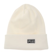 ライズ（RYZ）（メンズ、レディース）ニット帽 プレーンカフ ワッチ 897R1ST2642 WHT 防寒