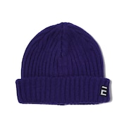 エルケクス（ELKEX）（メンズ）ニット帽 リブフィッシャーマンキャップ 897EK1ST2649 PUL 防寒