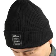 エアボーン（ARBN）（メンズ、レディース）ニット帽 RIB カフ ワッチ ARBN2022FWC010 BLK 防寒