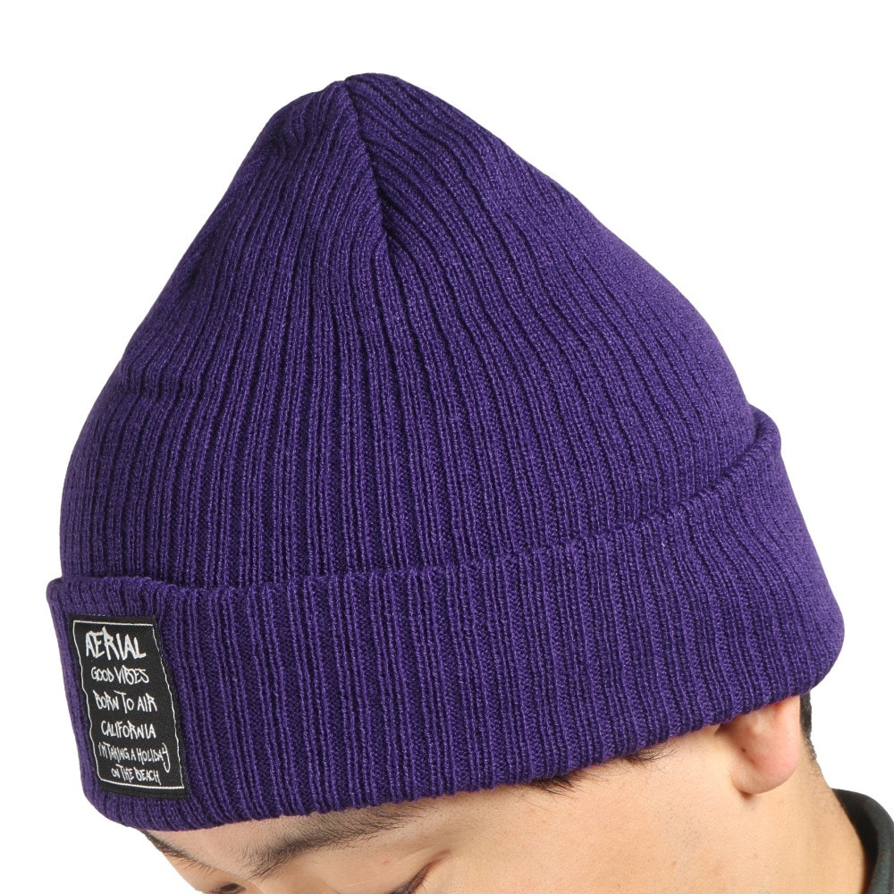 エアボーン（ARBN）（メンズ、レディース）ニット帽 RIB カフ ワッチ ARBN2022FWC010 PUL 防寒