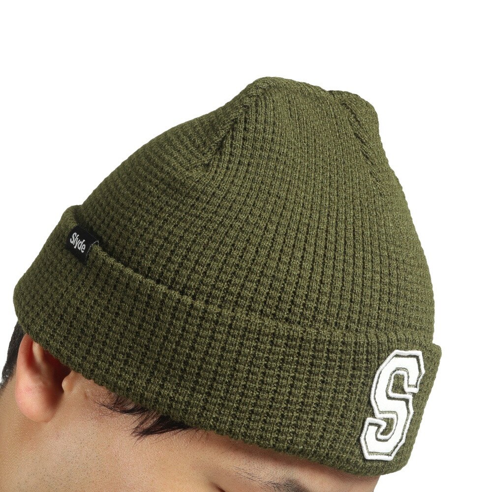 SLYDE（SLYDE）（メンズ）WAFFLE CUFF WATCH SLYDE2022FWC015 OLIVE