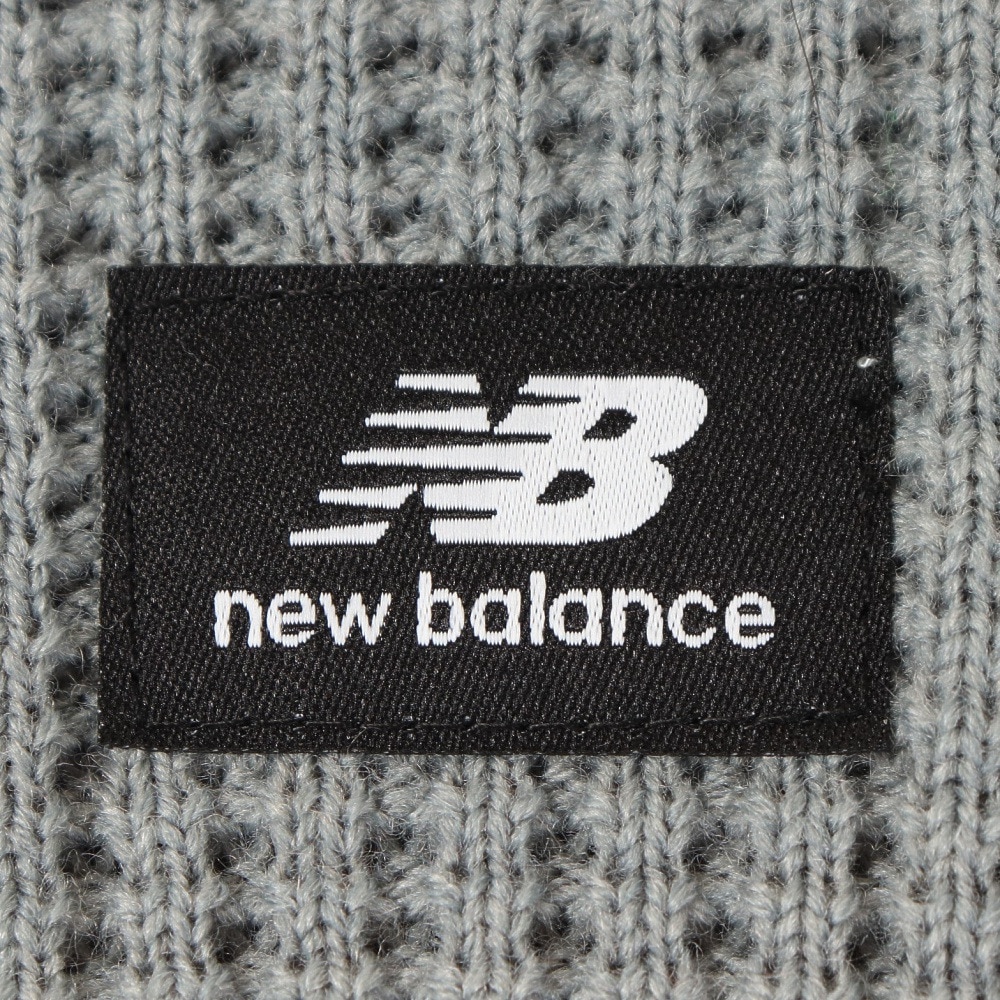ニューバランス（new balance）（メンズ、レディース）ニット帽 ワッフルニットビーニー LAH13033SLA 防寒