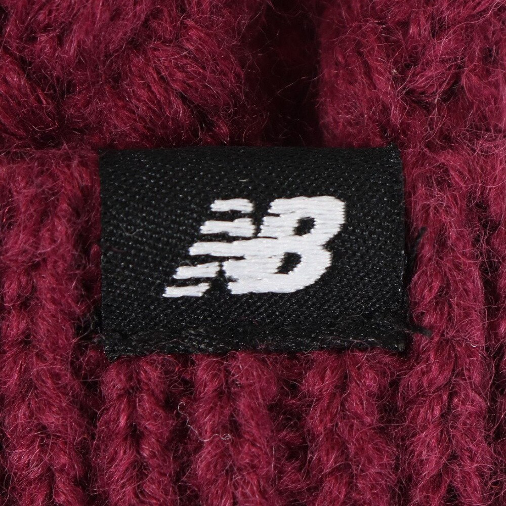 ニューバランス（new balance）（メンズ、レディース）ニット帽 クロスハッチビーニー LAH23102DEM 防寒