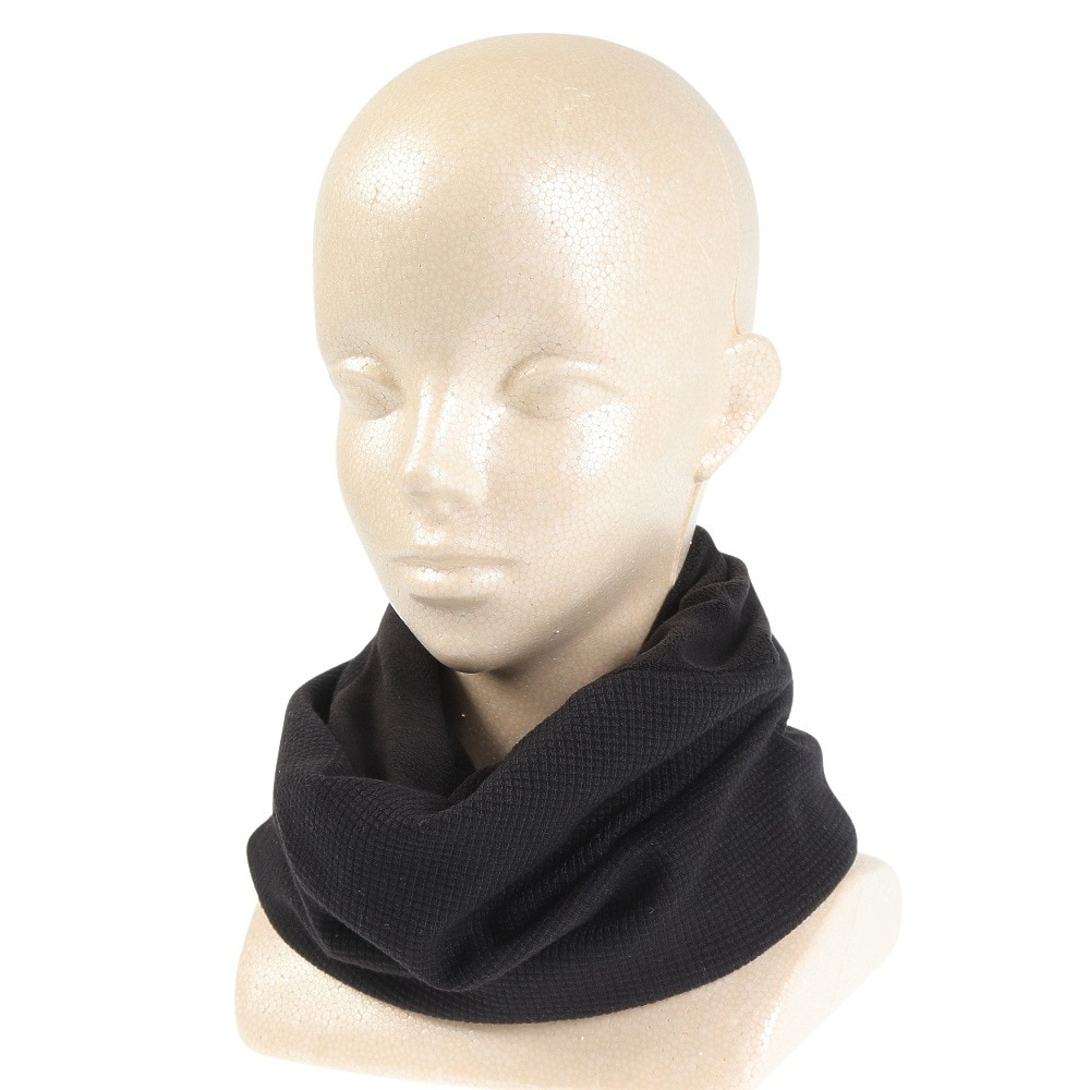 ヤックパック（YAK PAK）（メンズ）ワッフルスクリューネックウォーマー YAK-PAK-23F005 BLK 3WAY 防寒 ニット帽 イヤーウォーマー 黒