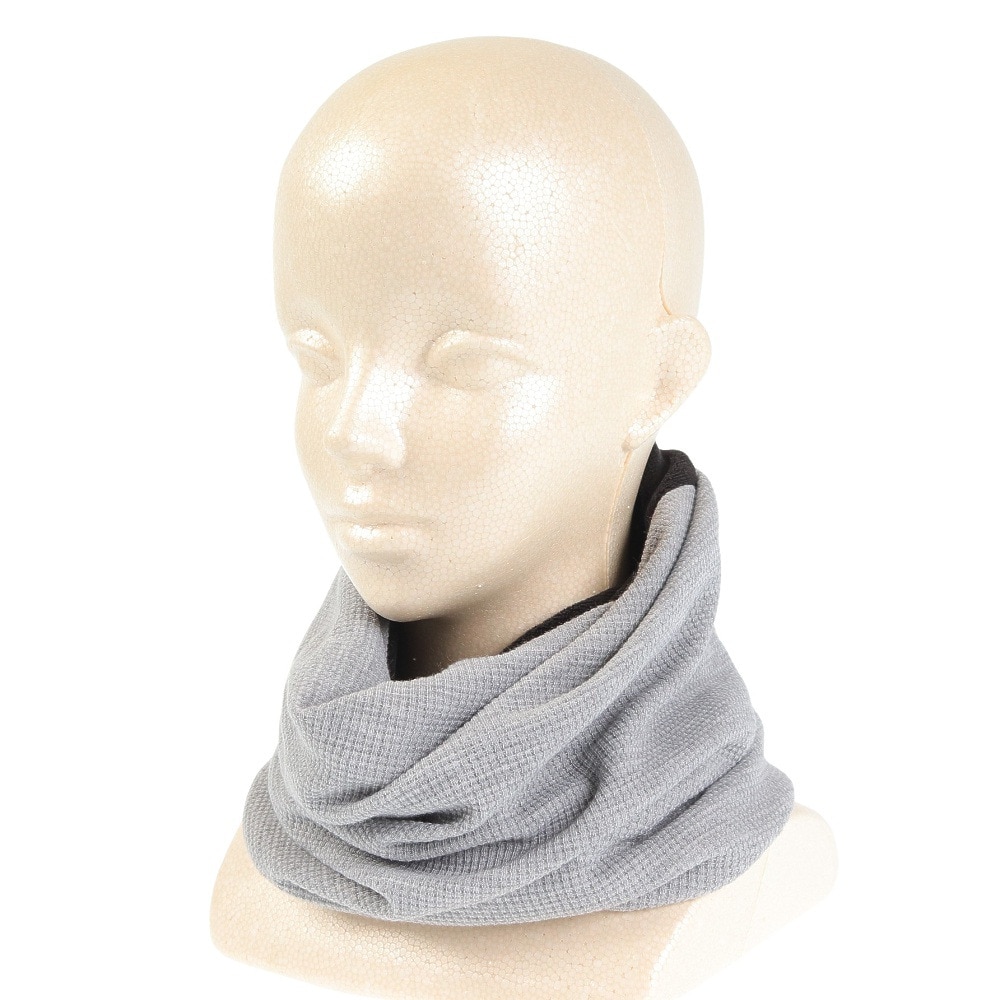 ヤックパック（YAK PAK）（メンズ）ワッフルスクリューネックウォーマー YAK-PAK-23F005 GRY 3WAY 防寒 ニット帽 イヤーウォーマー グレー