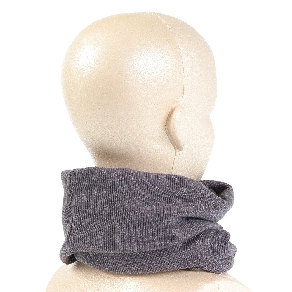 ヤックパック（YAK PAK）（メンズ）リブスクリューネックウォーマー YAK-PAK-23F006 CGRY 3WAY 防寒 ニット帽 イヤーウォーマー チャコールグレー
