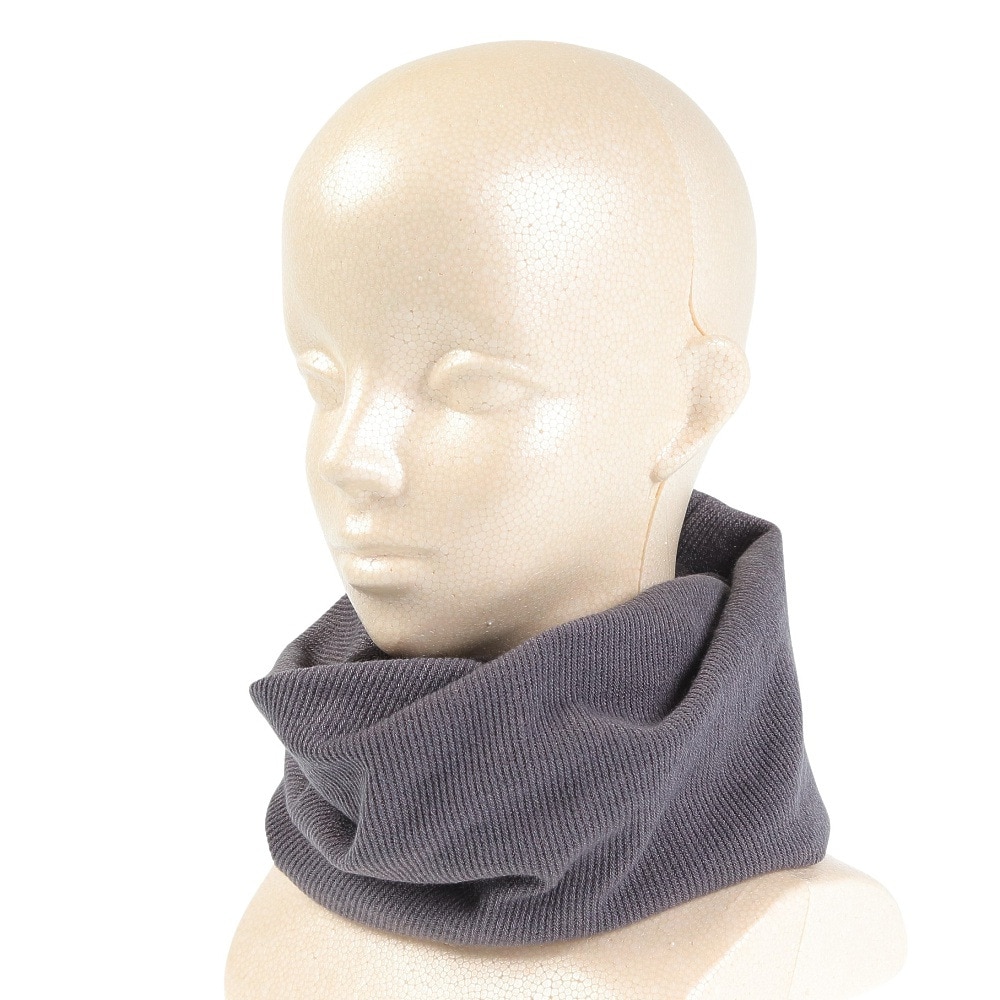 ヤックパック（YAK PAK）（メンズ）リブスクリューネックウォーマー YAK-PAK-23F006 CGRY 3WAY 防寒 ニット帽 イヤーウォーマー チャコールグレー