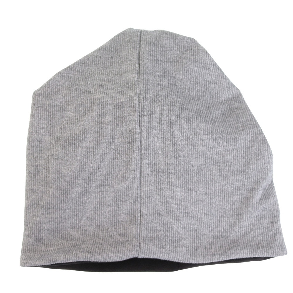 ヤックパック（YAK PAK）（メンズ）リブスクリューネックウォーマー YAK-PAK-23F006 GRY 3WAY 防寒 ニット帽 イヤーウォーマー グレー