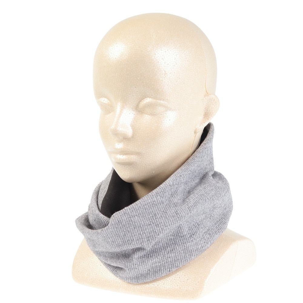 ヤックパック（YAK PAK）（メンズ）リブスクリューネックウォーマー YAK-PAK-23F006 GRY 3WAY 防寒 ニット帽 イヤーウォーマー グレー