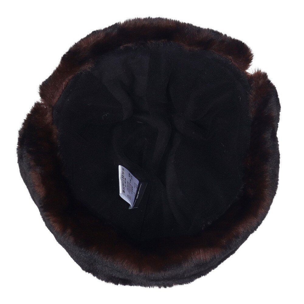 ヤックパック（YAK PAK）（メンズ、レディース）リブニット フライトキャップ YAK-PAK-23F007 BLK パイロットキャップ 耳当て付き 黒