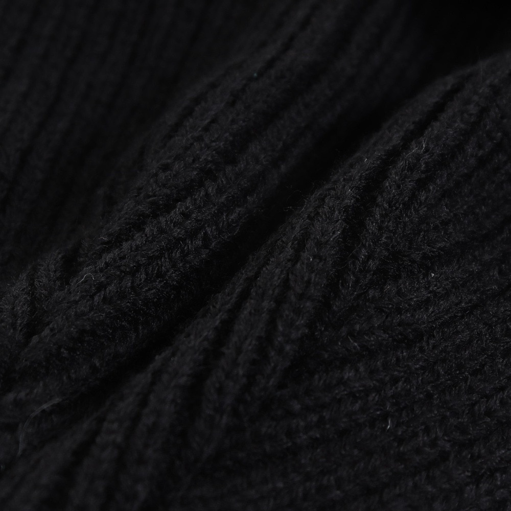 ボンファイア（Bonfire）（メンズ、レディース）ニット帽 イヤーカバーニットキャップ 20BNF3FST2291 BLK 防寒 黒 耳当て付き