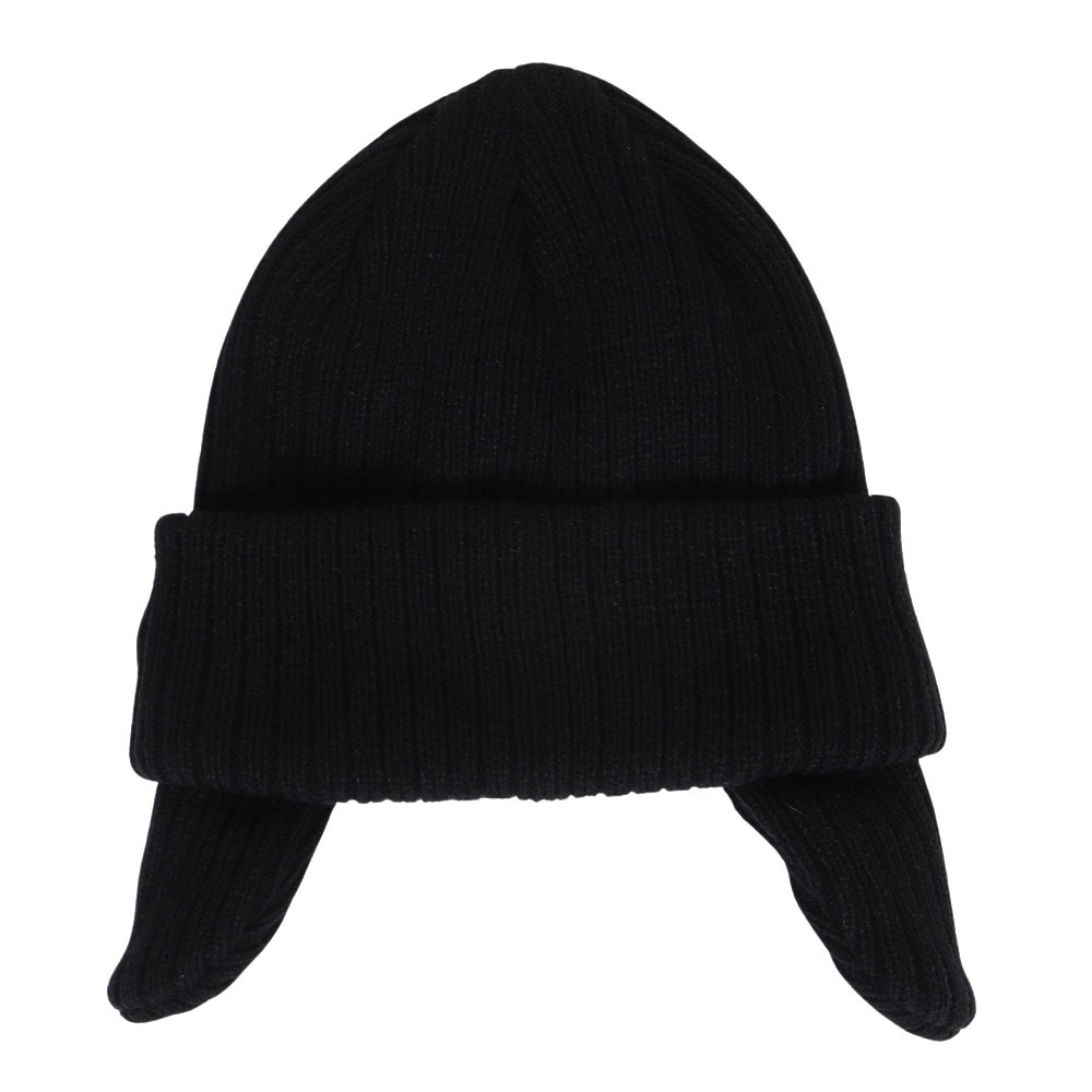 ボンファイア（Bonfire）（メンズ、レディース）ニット帽 イヤーカバーニットキャップ 20BNF3FST2291 BLK 防寒 黒 耳当て付き