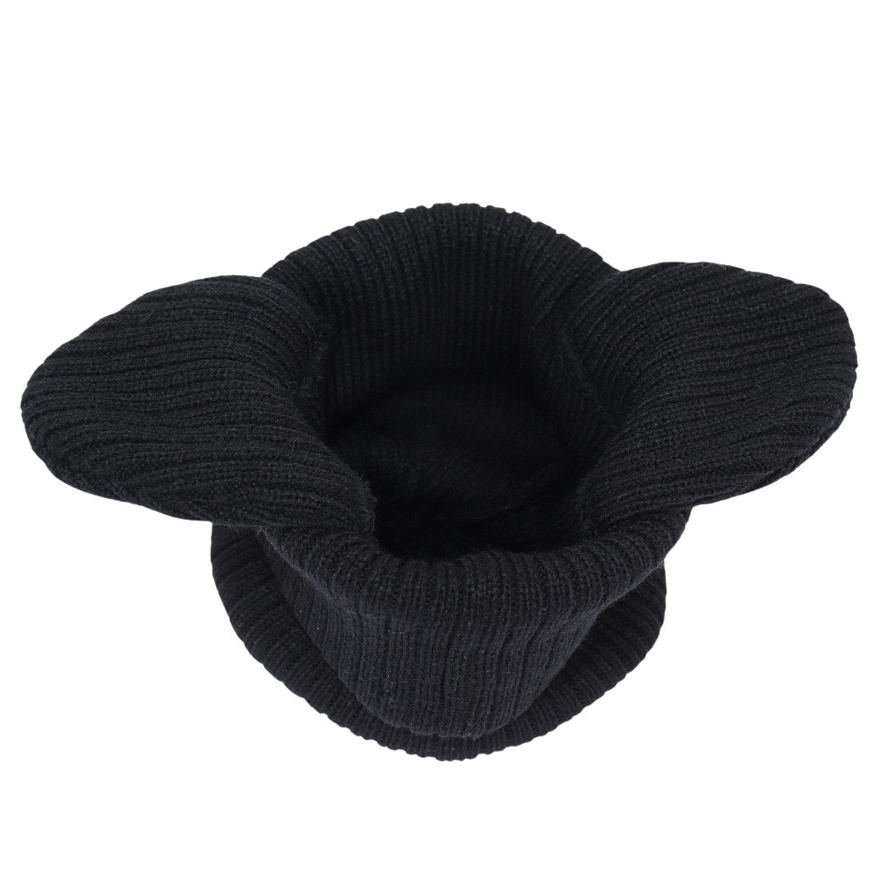 ボンファイア（Bonfire）（メンズ、レディース）ニット帽 イヤーカバーニットキャップ 20BNF3FST2291 BLK 防寒 黒 耳当て付き