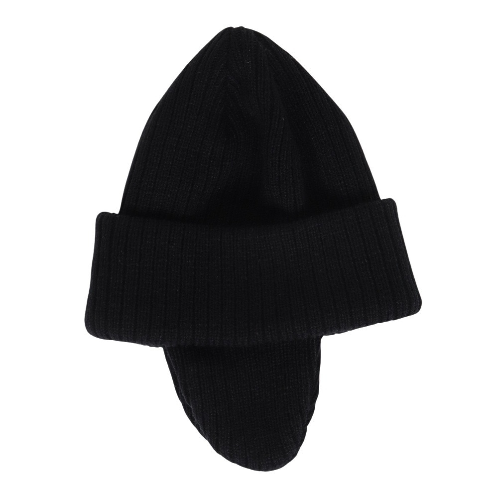 ボンファイア（Bonfire）（メンズ、レディース）ニット帽 イヤーカバーニットキャップ 20BNF3FST2291 BLK 防寒 黒 耳当て付き