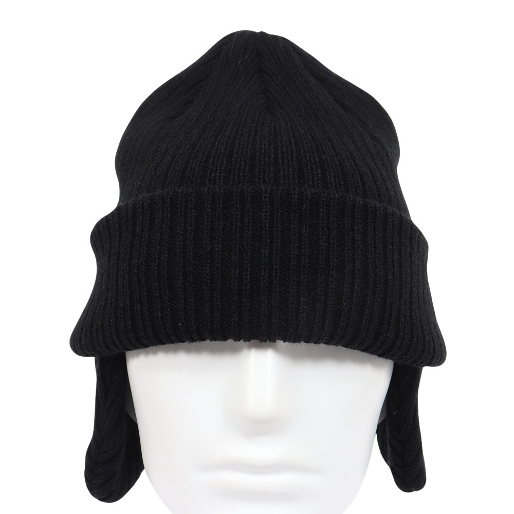 ボンファイア（Bonfire）（メンズ、レディース）ニット帽 イヤーカバーニットキャップ 20BNF3FST2291 BLK 防寒 黒 耳当て付き