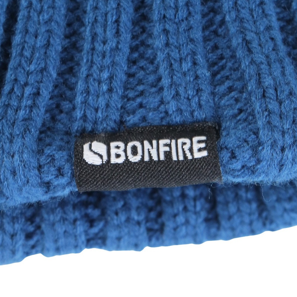 ボンファイア（Bonfire）（メンズ）ニット帽 ケーブルカフワッチ 20BNF3FST2292 BLU 防寒