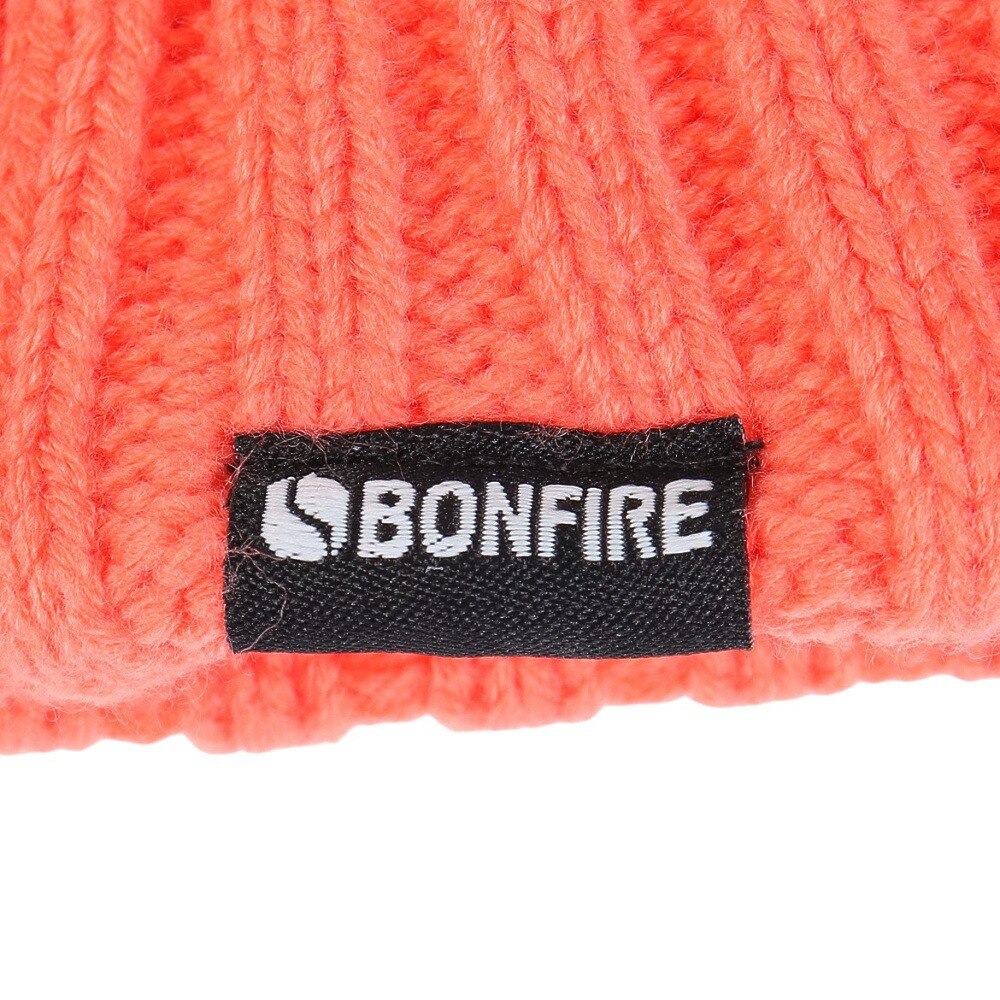 ボンファイア（Bonfire）（メンズ）ニット帽 ケーブルカフワッチ 20BNF3FST2292 PNK 防寒 ピンク フリーサイズ