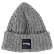 ボンファイア（Bonfire）（メンズ）ニット帽 ボリュームリブカフワッチ 20BNF3FST2293 GRY 防寒