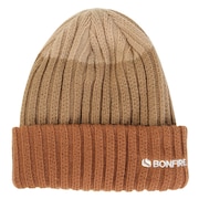 ボンファイア（Bonfire）（メンズ）ニット帽 ボーダーリブカフワッチ 20BNF3FST2294 BEG 防寒