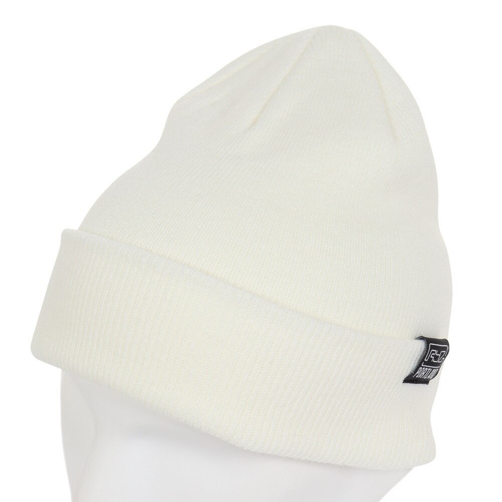 ライズ（RYZ）（メンズ、レディース）ニット帽 ベーシックカフワッチ RZ20ST23FW0020 WHT 防寒 フリーサイズ 白