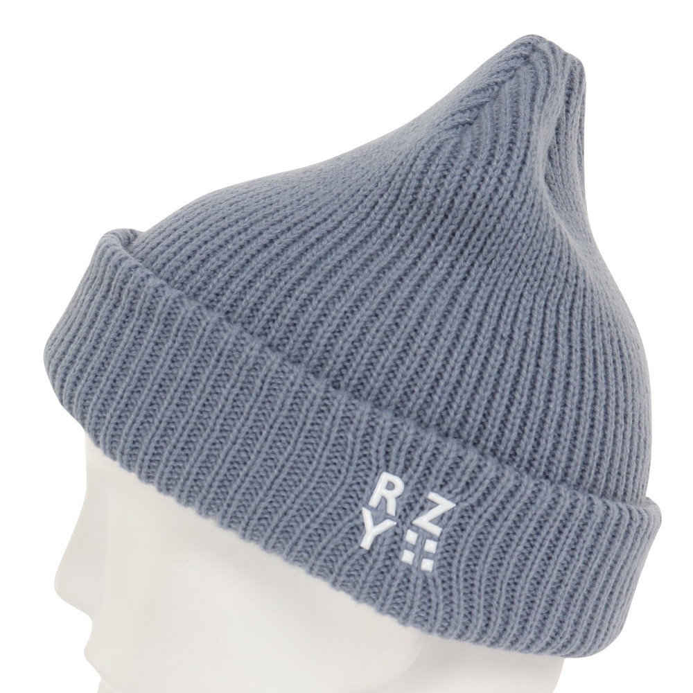 ライズ（RYZ）（メンズ、レディース）ニット帽 ボリュームカフワッチ RZ20ST23FW0021 GRY 防寒 フリーサイズ グレー