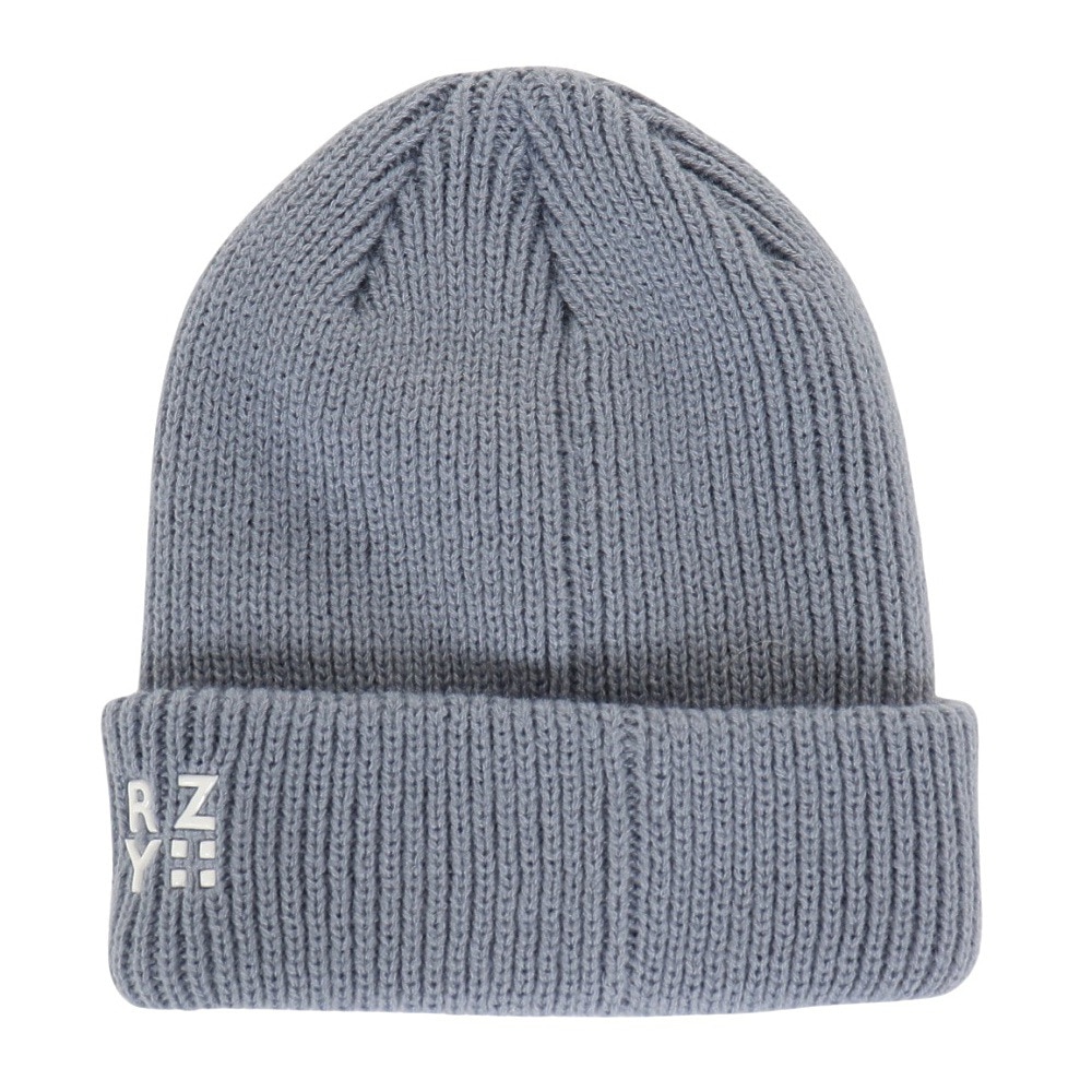 ライズ（RYZ）（メンズ、レディース）ニット帽 ボリュームカフワッチ RZ20ST23FW0021 GRY 防寒 フリーサイズ グレー