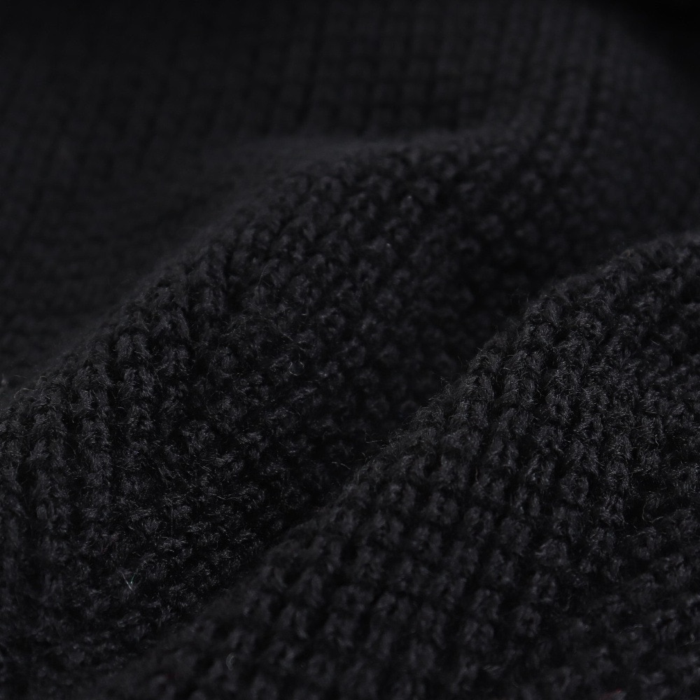 ライズ（RYZ）（メンズ）ニット帽 ワッフルカフワッチ RZ20ST23FW0022 BLK 黒 フリーサイズ