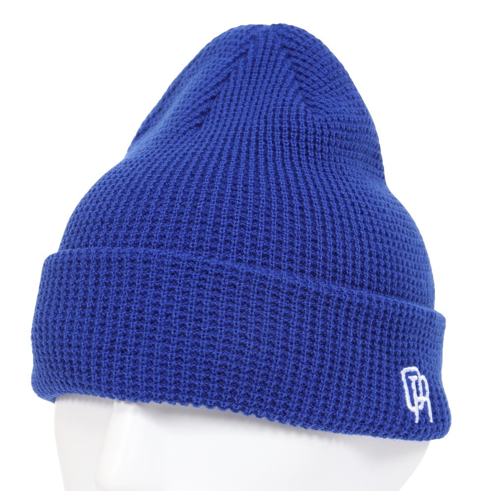 ライズ（RYZ）（メンズ）ニット帽 ワッフルカフワッチ RZ20ST23FW0022 BLU 防寒 フリーサイズ 青