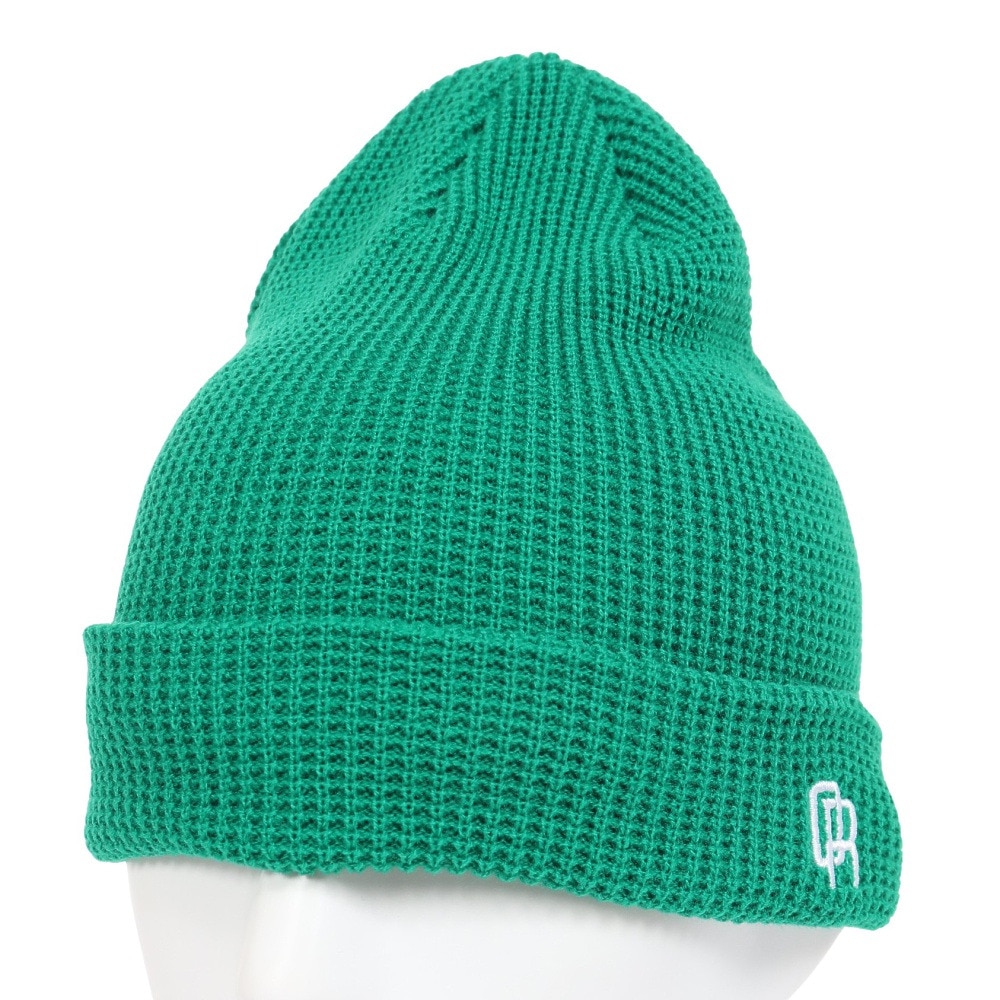 ライズ（RYZ）（メンズ）ニット帽 ワッフルカフワッチ RZ20ST23FW0022 GRN フリーサイズ 緑