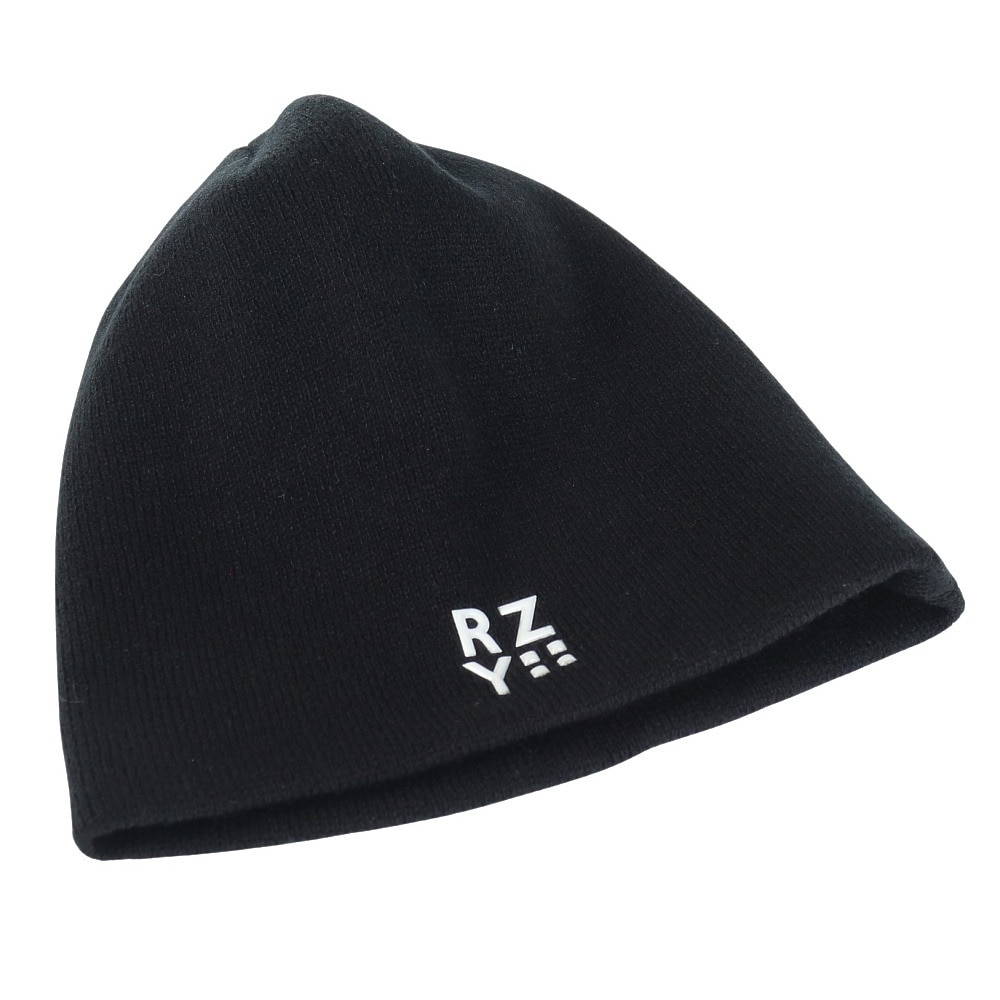 ライズ（RYZ）（メンズ）ニット帽 ベーシックビーニー RZ20ST23FW0023 BLK 防寒 フリーサイズ 黒
