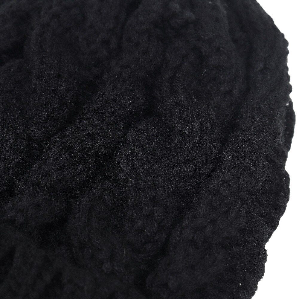 エルケクス（ELKEX）（メンズ）ニット帽 ケーブルカフワッチ EKM3FA0018 BLK 防寒