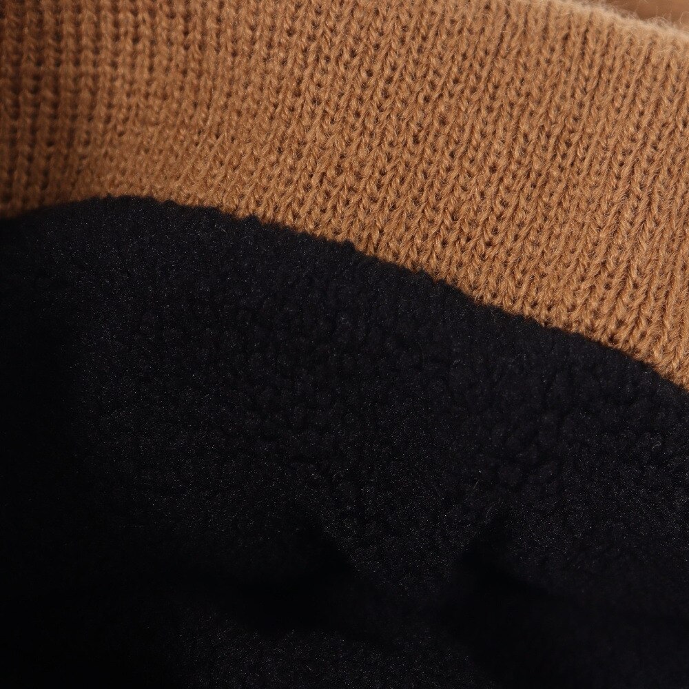 エルケクス（ELKEX）（メンズ）ニット帽 ベーシックウォームカフワッチ EKM3FA0019 BEG 防寒 フリーサイズ ベージュ