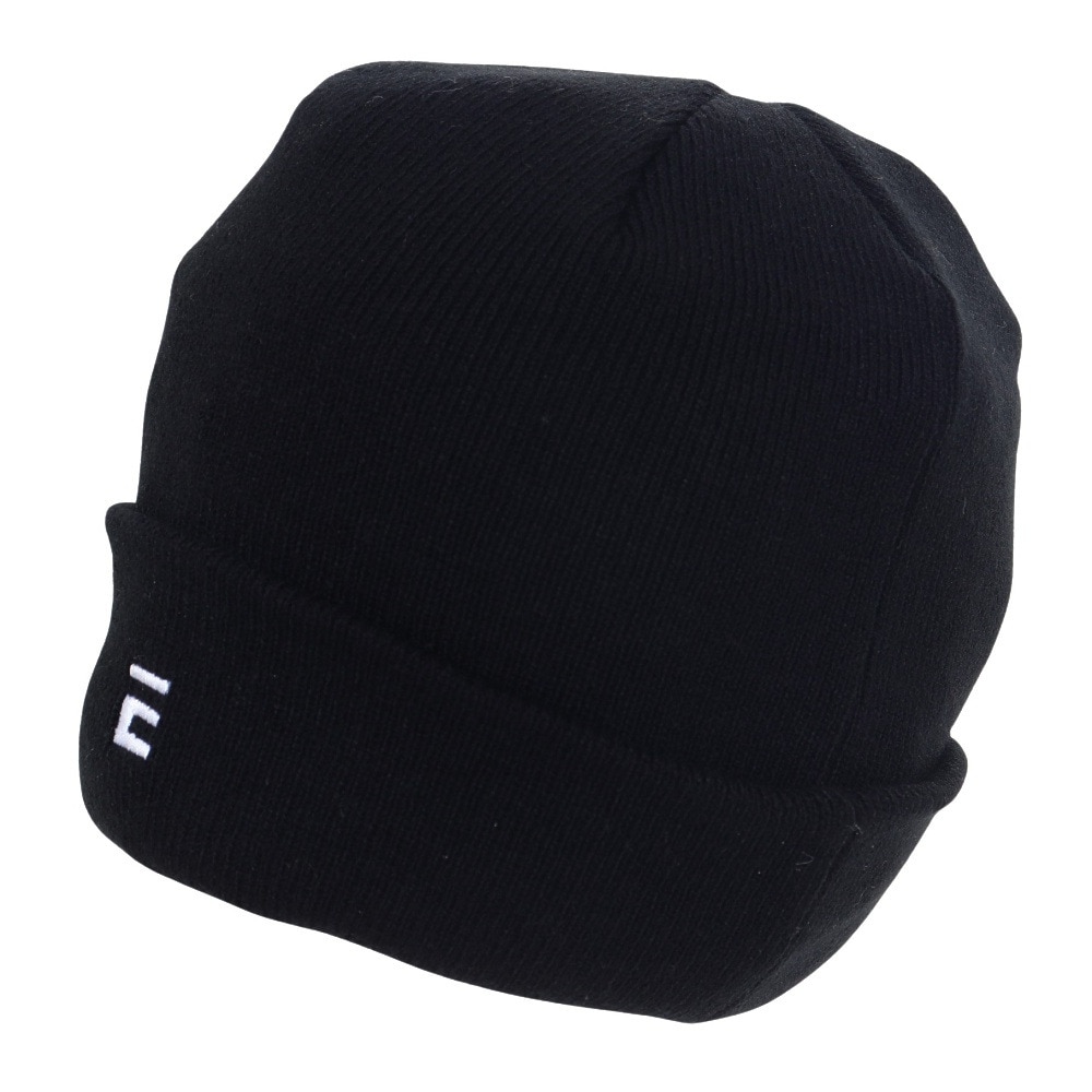 エルケクス（ELKEX）（メンズ）ニット帽 ベーシックウォームカフワッチ EKM3FA0019 BLK 防寒 フリーサイズ 黒